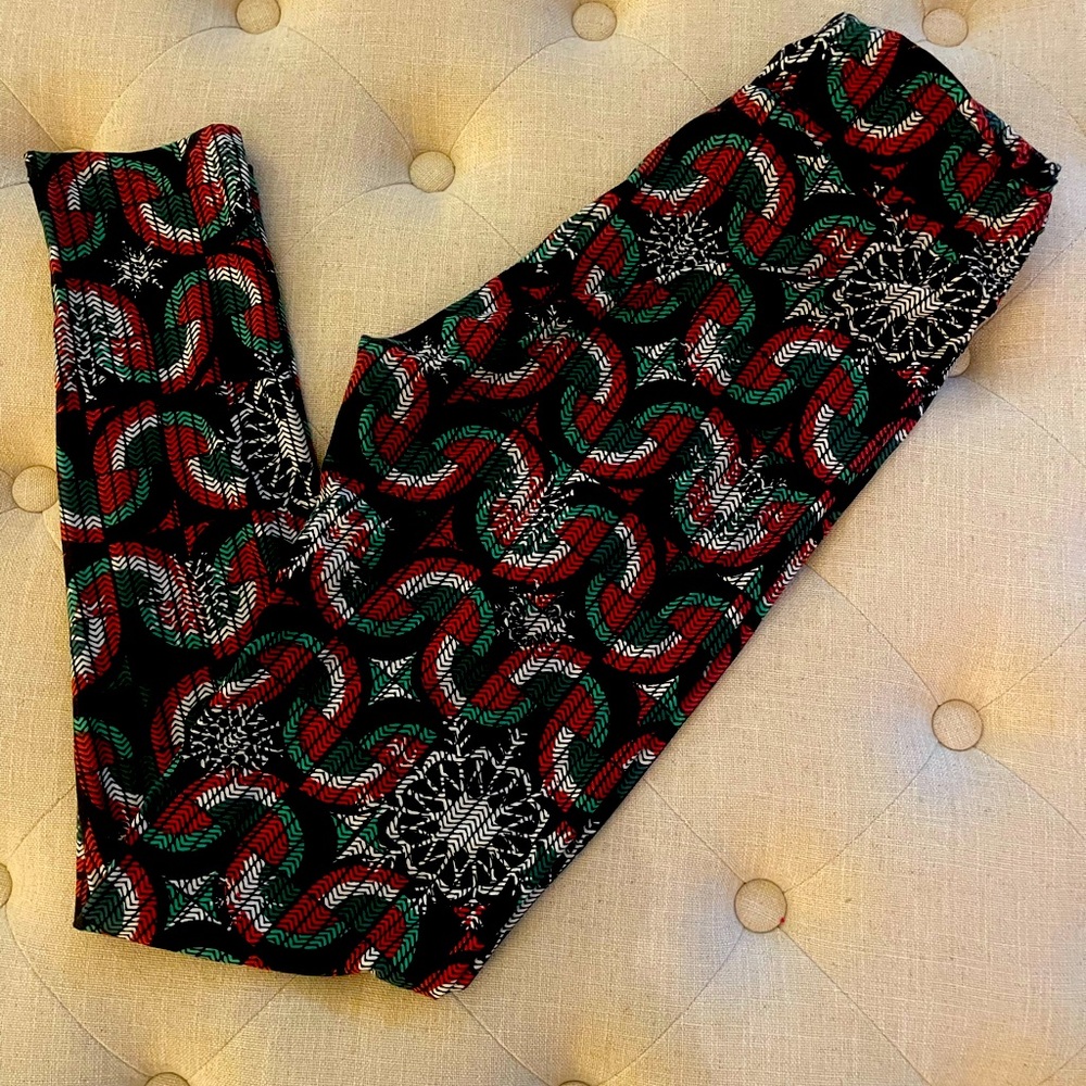 Lularoe One Size Christmas Leggings